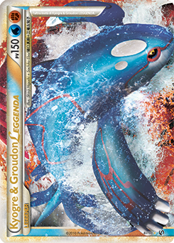 Kyogre & Groudon LEGEND