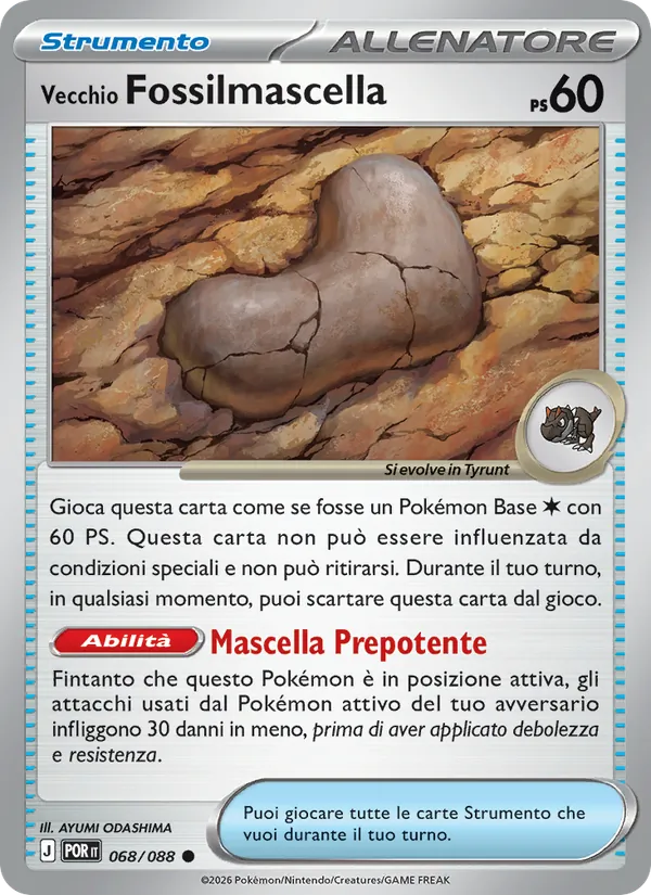 Vecchio Fossilmascella