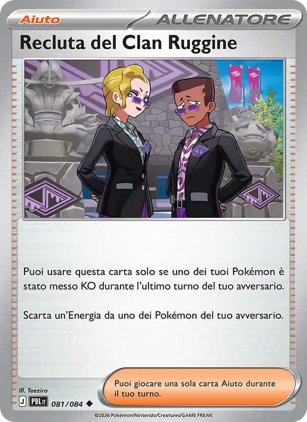 Recluta del Clan Ruggine