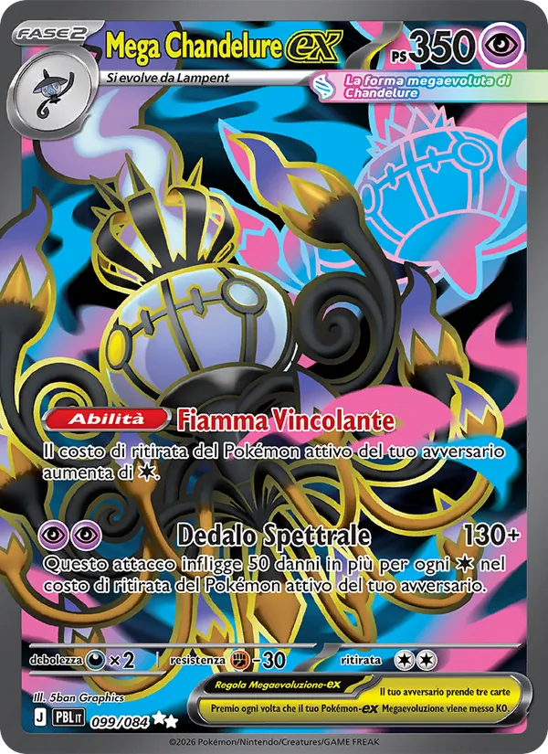 Mega Chandelure-ex
