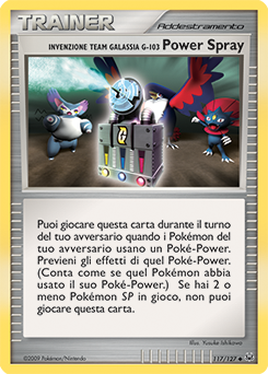 Team Galactic's Invention G-103 Power Spray