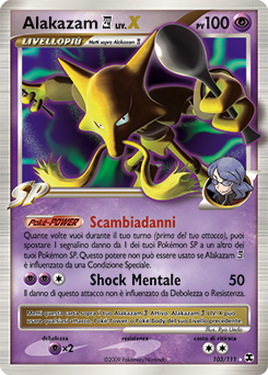 Alakazam E4 LV.X