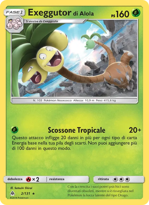Exeggutor di Alola