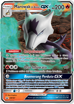 Marowak di Alola GX