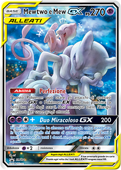 Mewtwo e Mew GX