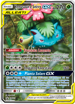 Venusaur e Snivy GX