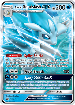 Alolan Sandslash GX