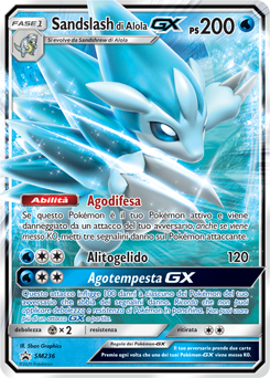 Sandslash di Alola GX