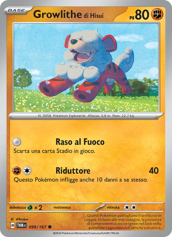 Growlithe di Hisui
