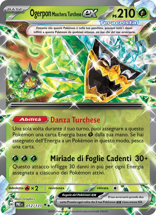 Ogerpon Maschera Turchese-ex