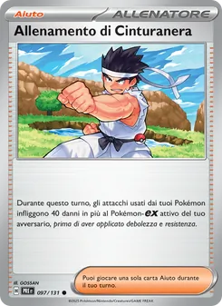 Allenamento di Cinturanera
