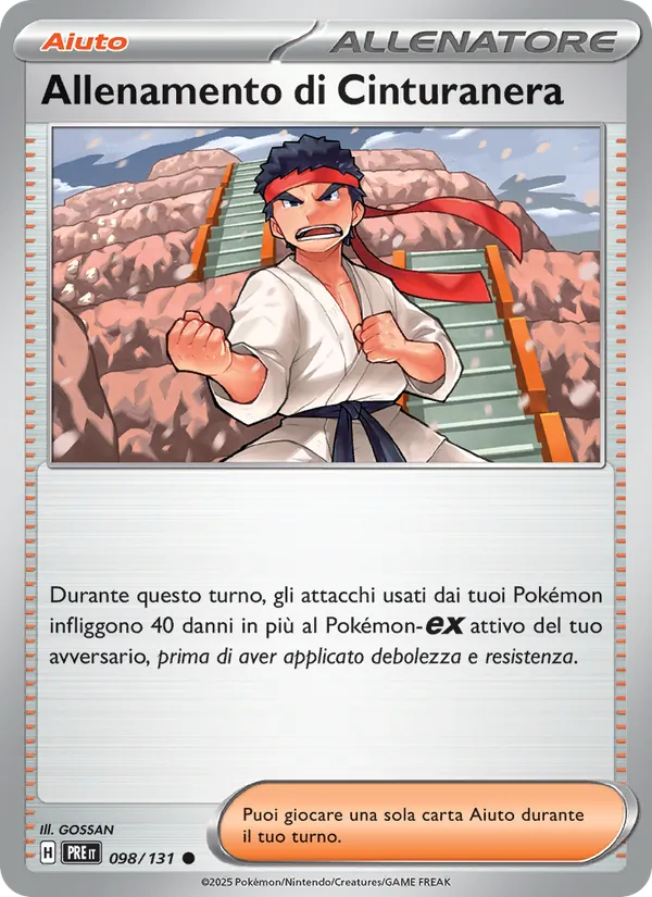Allenamento di Cinturanera