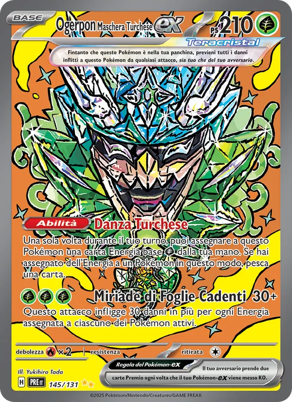 Ogerpon Maschera Turchese-ex