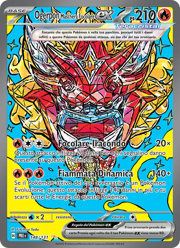 Ogerpon Maschera Focolare-ex