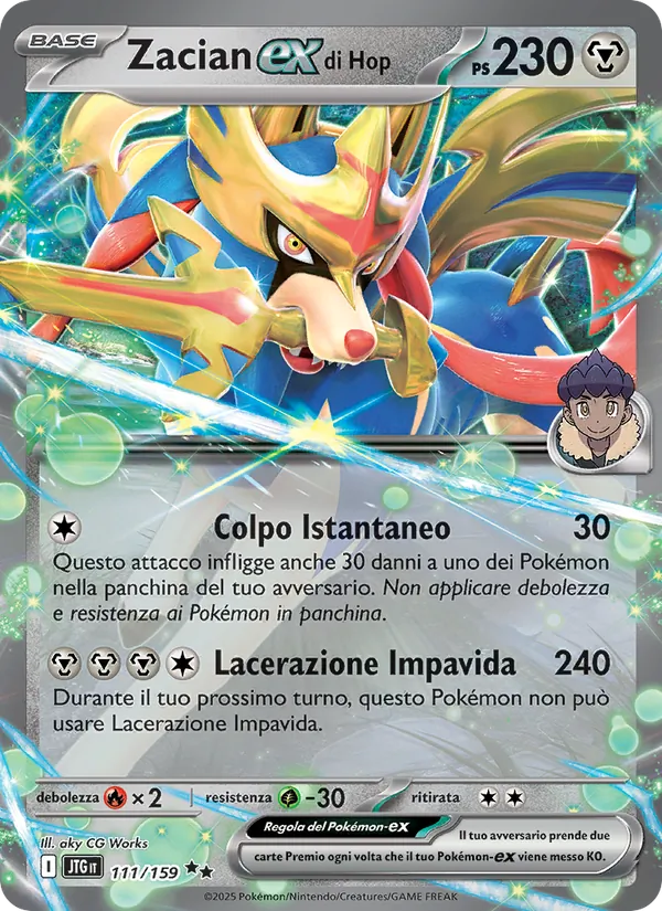 Zacian-ex di Hop