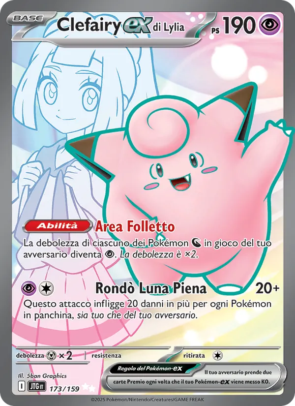 Clefairy-ex di Lylia