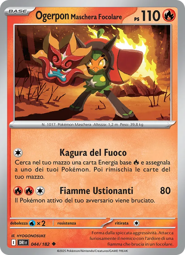 Ogerpon Maschera Focolare
