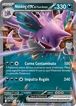 Nidoking-ex del Team Rocket