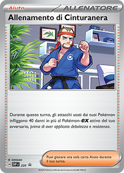 Allenamento di Cinturanera