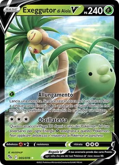 Exeggutor di Alola V
