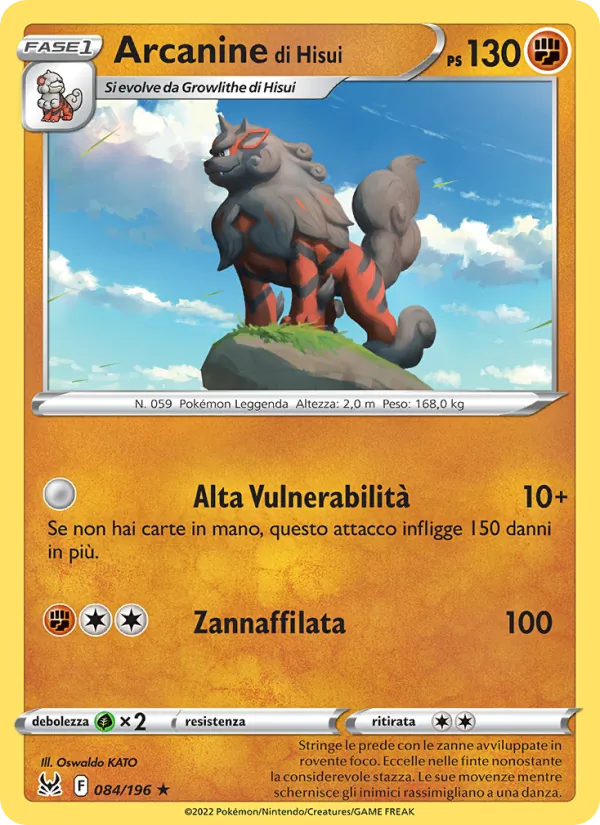 Arcanine di Hisui