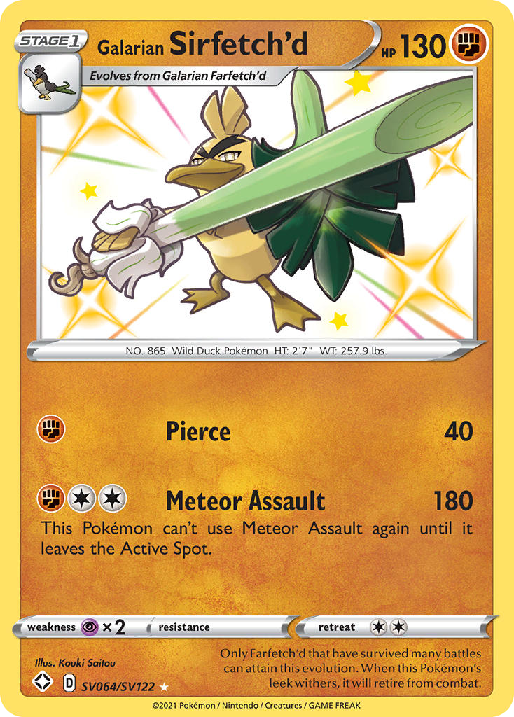 Sirfetch'd di Galar