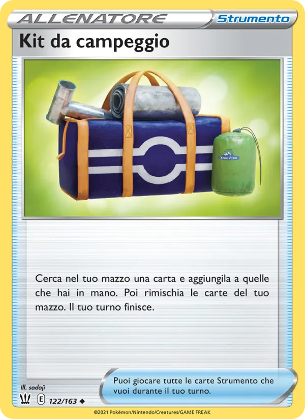 Kit da campeggio