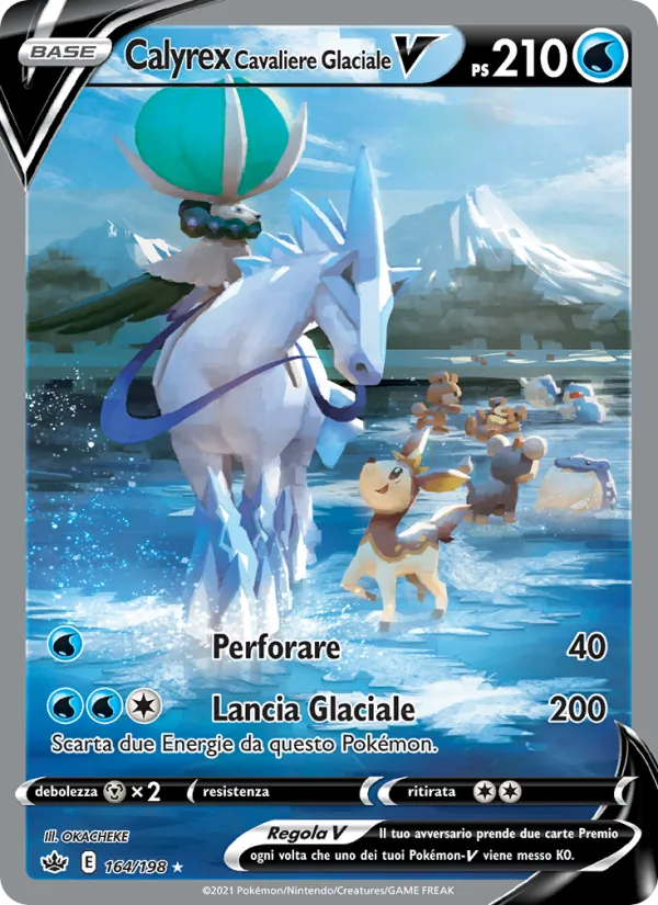 Calyrex Cavaliere Glaciale V